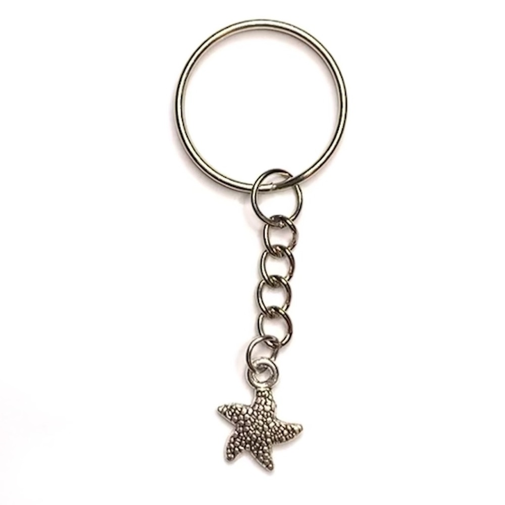 New Starfish Keychain